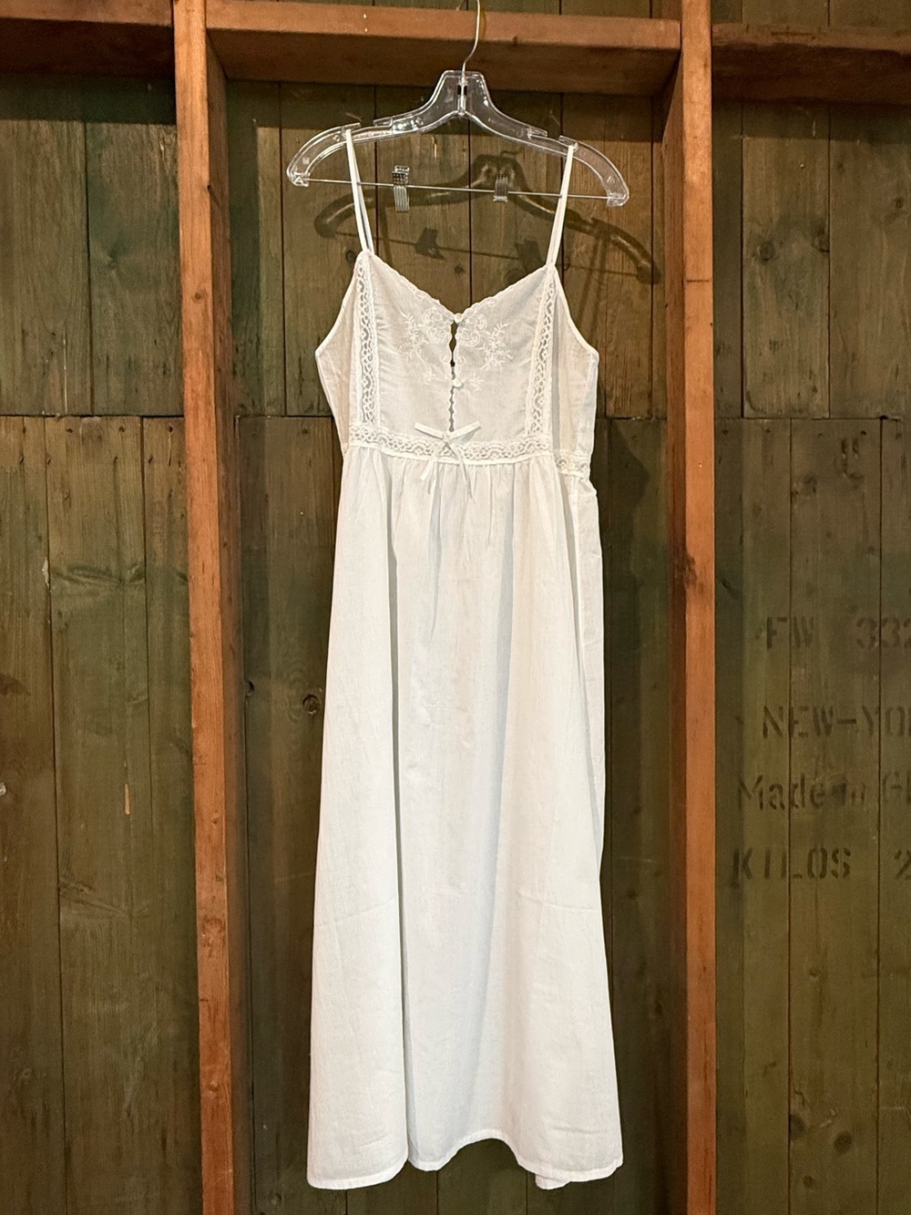 Stoned Immaculate Laurel Canyon Chemise Dress, Size L